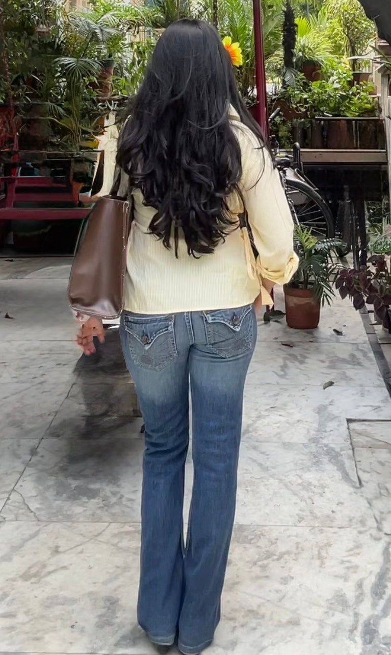 Yellow stripped Shirt