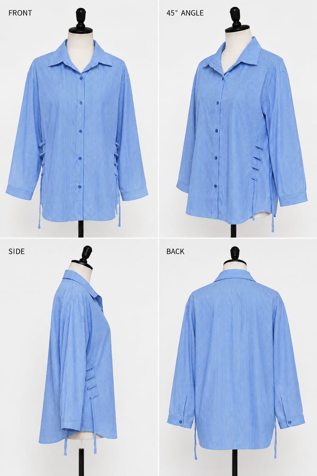 Blue stripped Shirt
