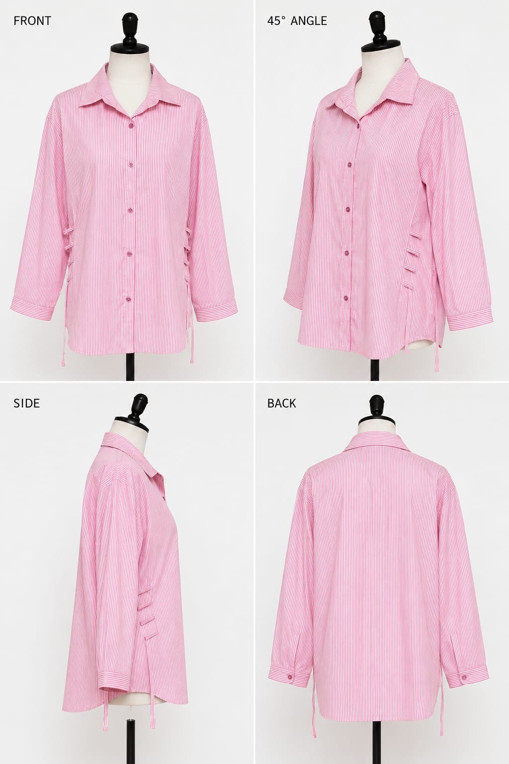 Pink stripped Shirt